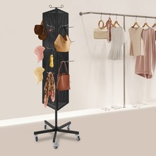 Triangular Grid Panel Display Stand Mobile Grids Wall Showing Shelf Freestanding