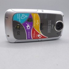 GE DV1 Handheld HD Underwater Digital Camcorder Grey Silver Tested