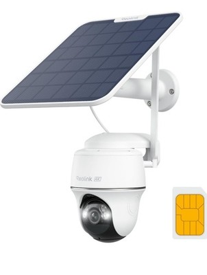 Reolink 4G LTE Solar Überwachungskamera mit Schwenk-Neigung und Smart Detection