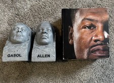 Memphis Grizzlies Mt. Grizzmore Giveaway Statues Marc Gasol Tony Allen Busts NBA
