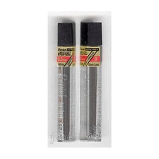 2 Tubes PENTEL Super Hi-Polymer Lead 0.5 mm B