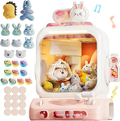 Claw Machine for Kids, Mini Vending Machines with Music Candy Grabber Prize Disp