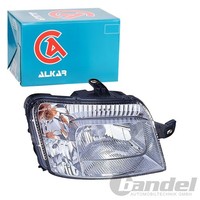 Alkar H4 Scheinwerfer +LWR-MOTOR Rechts Passend FüR Fiat Panda | 2746014