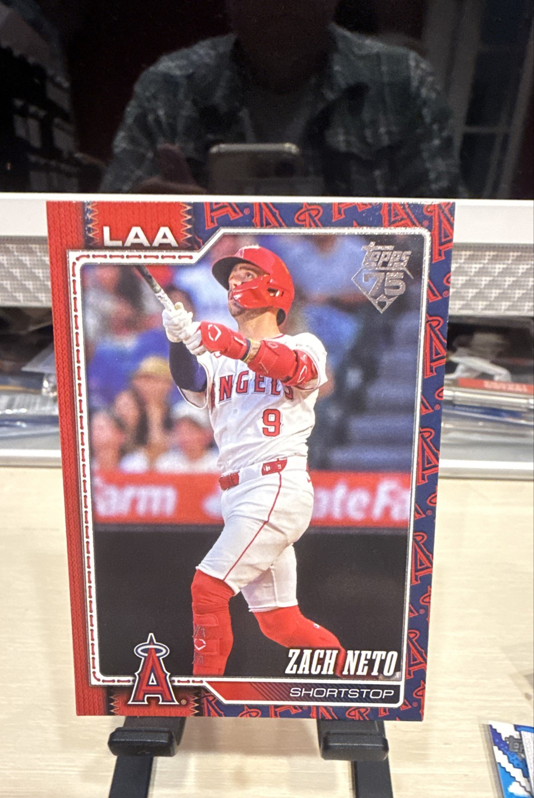 2026 Topps Series 1 - Zach Neto #230 Team Color Border