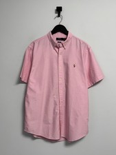 Polo Ralph Lauren Button Up Shirt Y2K style Rare Size L