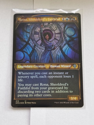 #ad #ad Rona Sheoldred#x27;s Faithful Showcase Dominaria United Foil #315 $1.50