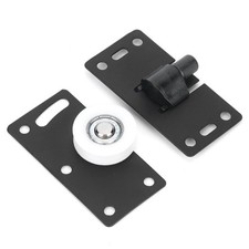 .Sliding Door Wheel Set Cold Rolled Steel Door Pulley Hardware For Cabinet