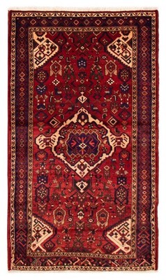 Traditional Vintage Hand-Knotted Area Rug 4'2'' x 7'5'' Oriental Wool Carpet