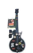 Xbox 360 Guitar Hero Les Paul Controller Bundle – Tested – With Strap & Game