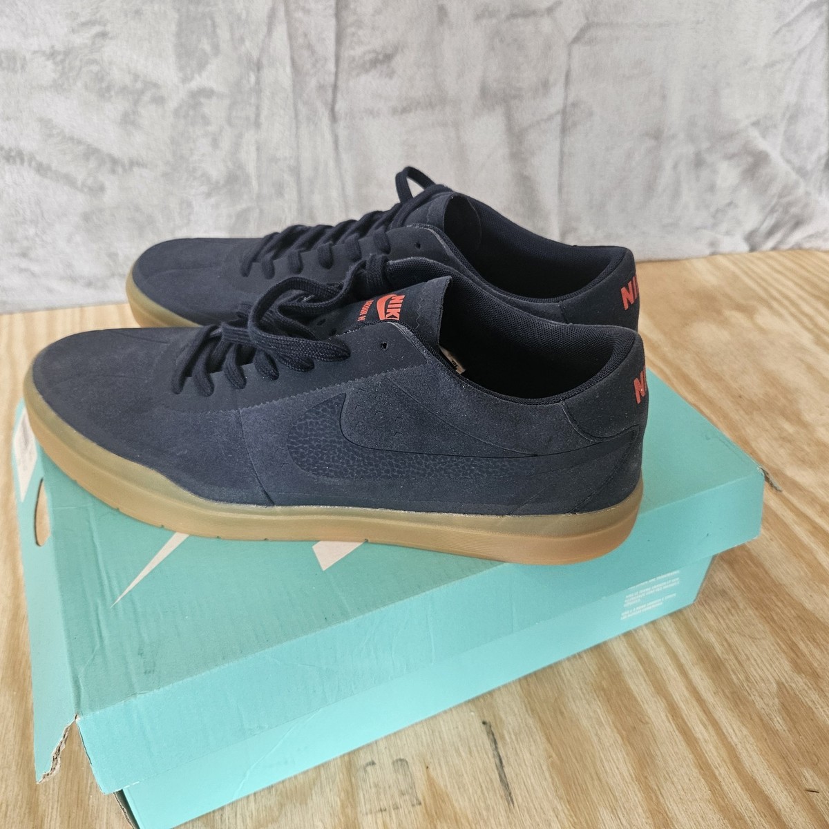 Nike SB Bruin Hyperfeel Obsidian Navy Men's size 12 Sku 831756-449