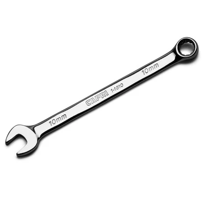 CAPRI TOOLS 1-1310 Combination Wrench, 12 Point, Metric, 10 mm, Chrome