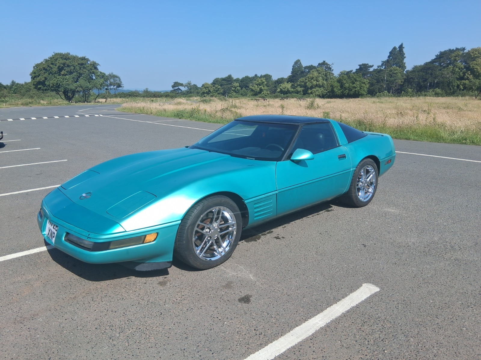 1991 Chevrolet Corvette C4 Aqua 5.7 V8