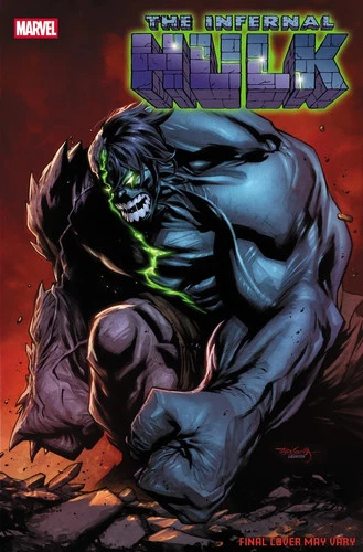 INFERNAL HULK #3 STEPHEN SEGOVIA 1/25 VARIANT MARVEL COMICS 2026 BRUCE BANNER