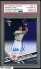 2017 Topps Chrome Aaron Judge Yankees RC Rookie PSA/DNA ON CARD AUTO 10