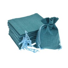 20pcs Burlap Bags with Drawstring, 5x7 Inch Jute Sacks Jewelry Candy Pouch Ch...