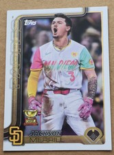 Jackson Merrill #125 Prices [Rookie] | 2025 Topps | Baseball Cards
