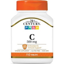 21st Century Vitamin C 500 mg 110 Tabs