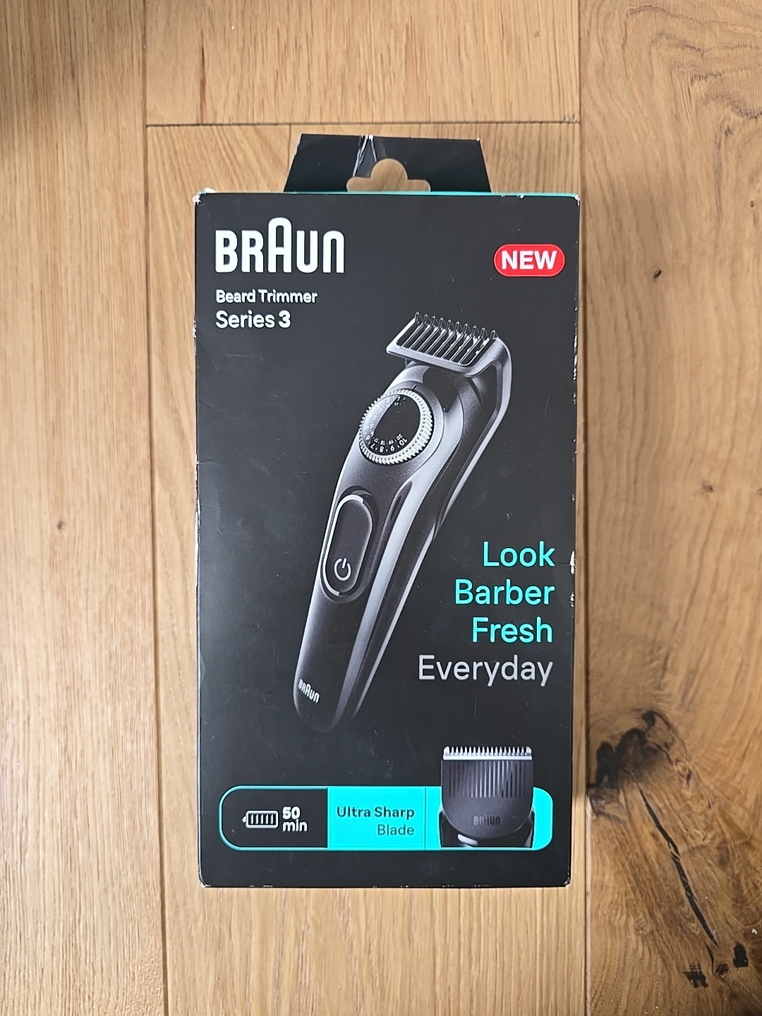 Braun Series 3 BT340 Cordless Beard Trimmer 40 Length Settings