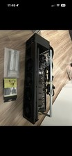 Crypto Mining Rig 8 Gpu Slot Parallel Miner Mobo 16 Power Cables 1200w Psu Frame