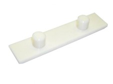 (SET OF 2) CT94010-15200 Mast Wear Strip For Caterpillar Forklift | 3.94"