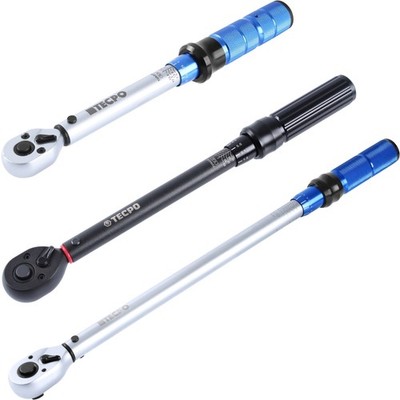 TECPO DREHMOMENTSCHLÜSSEL 1/4'' 5-25 Nm + 3/8'' 10-60 Nm + 1/2'' 60-330 Nm WERKZEUG