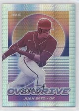 2021 Panini Chronicles Overdrive Hyper Prizm 231/299 Juan Soto #13 2t9