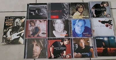 Keith Urban CD LOT of 13 Get Closer Defying Gravity Love Pain & Live DVD