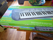 Casio CTK-230 49-Key Electronic Keyboard, Built-in Speakers, Power Supply