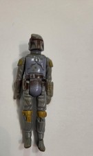 Vintage 1979 Star Wars Boba Fett Action Figure Kenner Hong Kong Gray Loose Toy