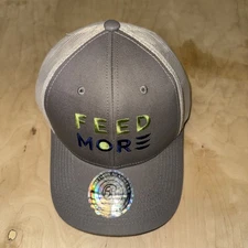 Feed More Trucker Baseball Cap Hat
