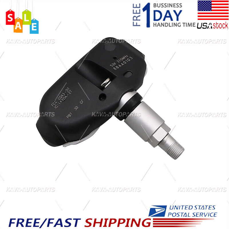 Set Of 4 Tire Pressure Sensors TPMS For 2005-14 Honda Odyssey, Acura TL, MDX, RL – 315MHz, No Programming Needed