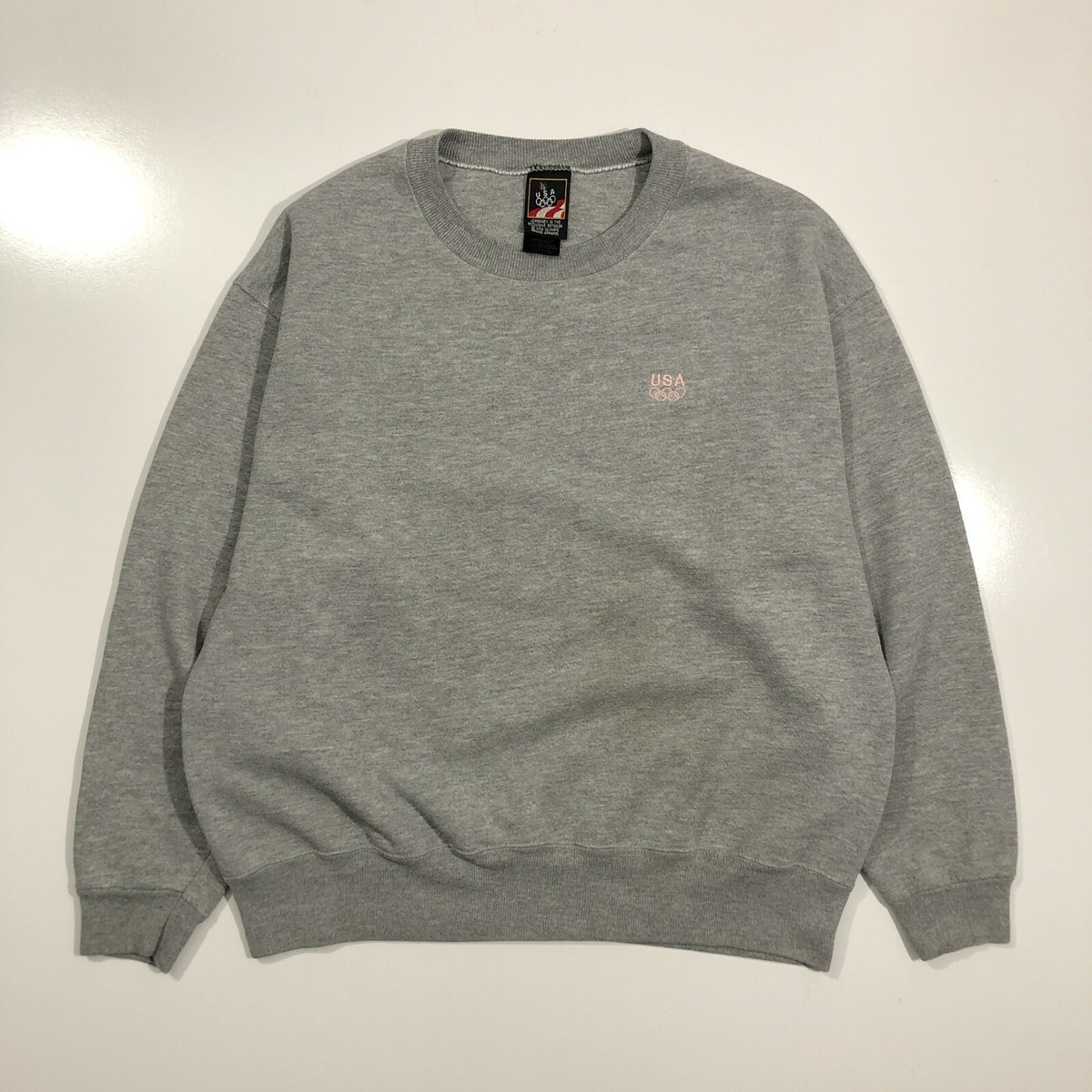 トップス vintage made in USA LOGO7 sweat cj Vintage 90s NBA Chicago Bulls Logo 7 XL Sweatshirt Made In