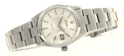 Rolex 6694 Oyster Date Precision Stainless Steel Hand Wind Men's Watch Serviced