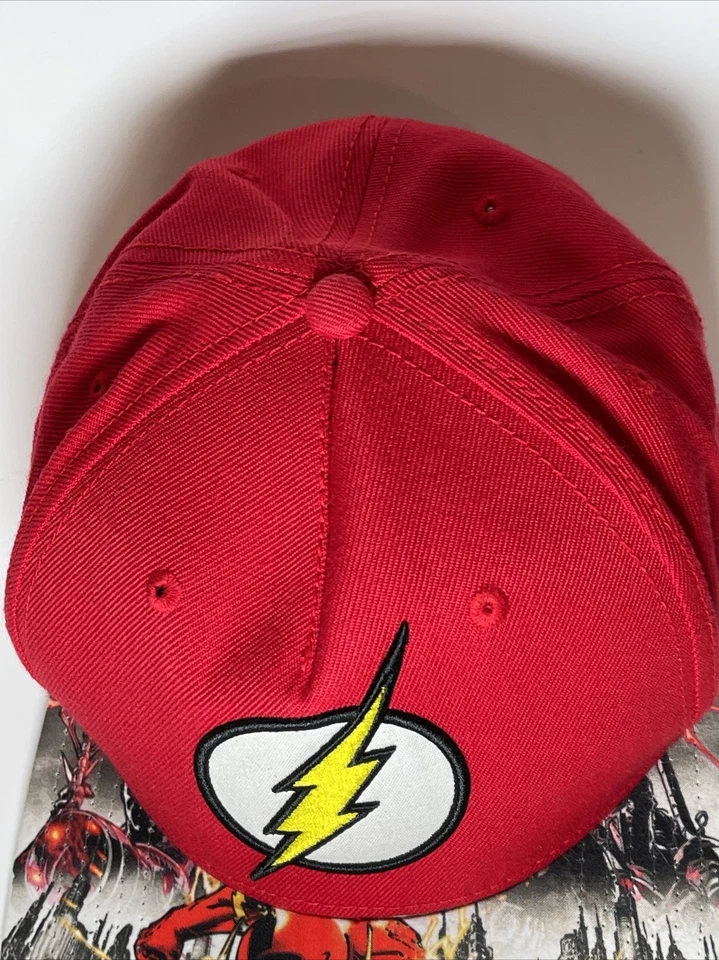 Gorra Flash DC Comics impresión gráfica de cómic Snapback Foto 4 de 4