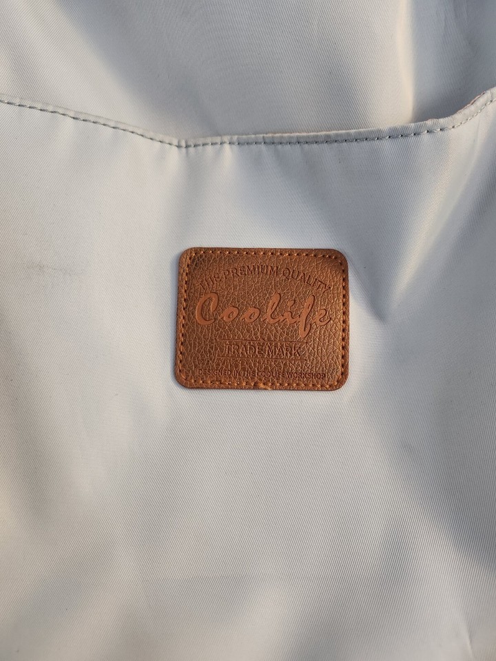 COOLIFE Travel Duffel Bag, Weekend Bag with Trolley Sleeve, Cabin Bag