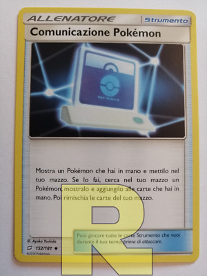 Pokemon Communication   Team Game 152/181   Uncommon   Pokemon Italian