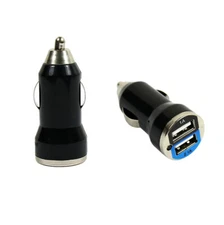 2X Dual USB Fast Car Charger 2.1A /1A Output with Universal Compatability