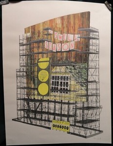 2009 THE SWELL SEASON Tour Poster Hand Printed Silk Screen Signed & Numbered