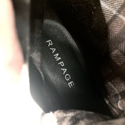 Sexy Botas de Montar Para Mujer Rampage Negras 7,5 Por Arriba Elegantes Espaldas Intrincadas - Imagen 11 de 12