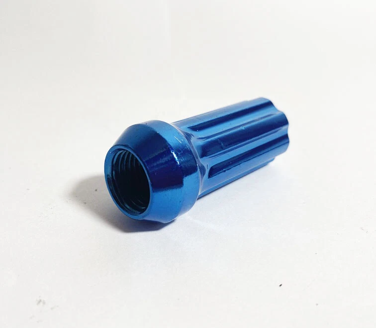 ПОДХОДИТ BUICK ENCAVE 2008-19 КОНИЧЕСКИЙ СИДЕНЬЕ ШЛИЦА ТЮНЕР ЗАЖИМНАЯ ГАЙКА 2' 14x1,5 синий 24шт - Изображение 4 из 4