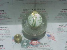 Poison Ivy Nose - Bomber Art Custom Shift Knob 2 18 Clear W Glitter Poison Ivy Nose - Bomber Art Custom Shift Knob 2 18 Clear W Glitter