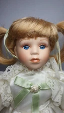 Porcelain Doll (516) 16"(41cm) by Porcelain Doll Collection, Vintage Doll