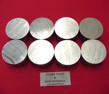 8 Pieces 3" OD ALUMINUM 6061 ROUND ROD 1-3/8" long T6511 Solid Lathe Bar Stock