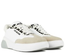 LOVE MOSCHINO LEOPARD DETAILS CHUNKY SNEAKERS SCARPE DONNA JA15855G0FIAJ10A