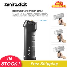 US Godox FG-100 1/4 inch Screw Flash Handle Grip For AD100 200 300 Pro LED Light