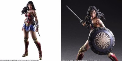 NEW SQUARE ENIX WONDER WOMAN PLAY ARTS Kai Wonder Woman PVC Figure 2017 Japan