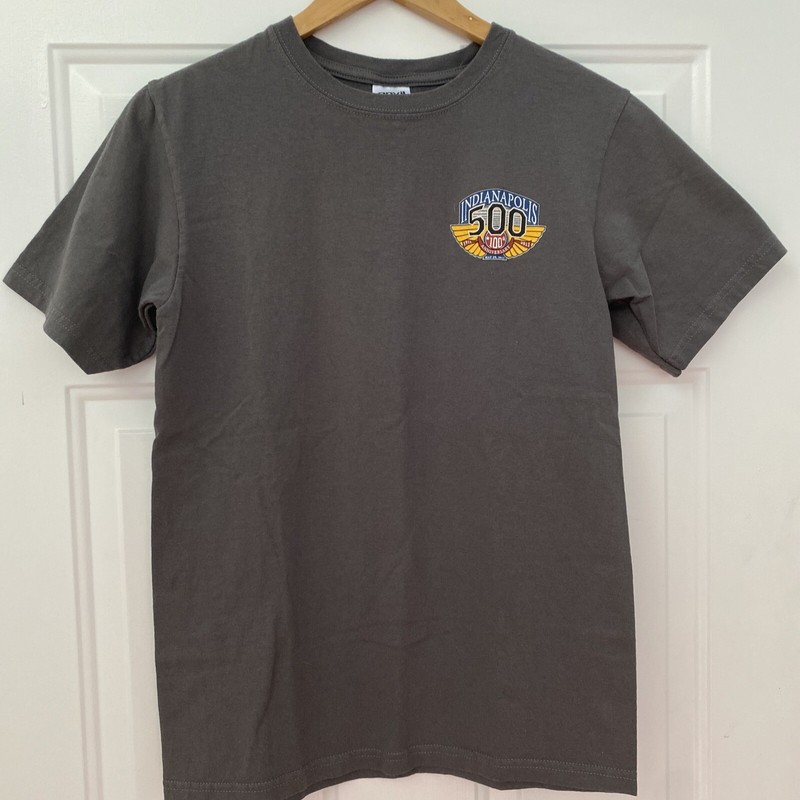 Indianapolis 500 100th Anniversary Gray Adult T-Shirt From Anvil - Size S