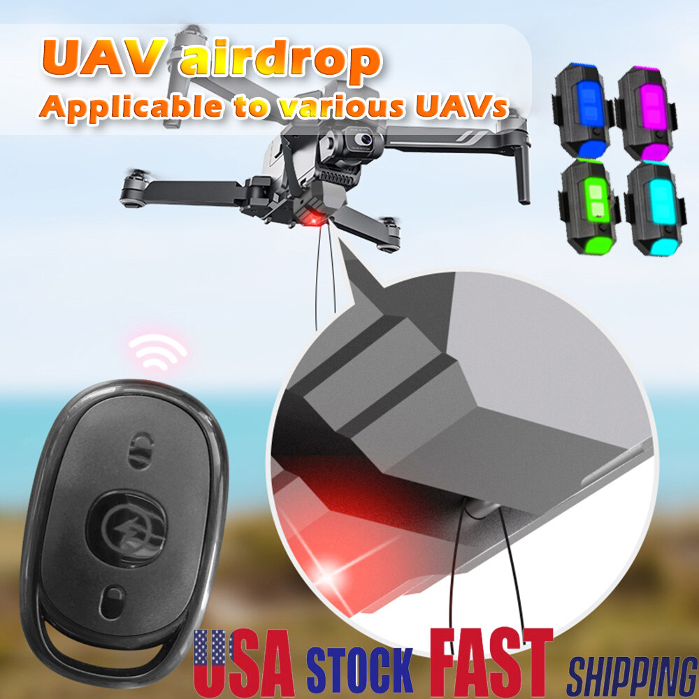 DJI Mini 3 Pro Drone Payload Delivery Kit with 4 Strobe Lights-image