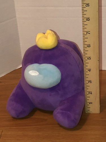 Among Us Imposter Collector's Limited Edition Plush Purple Crewmate w/ Crown - Picture 8 of 12