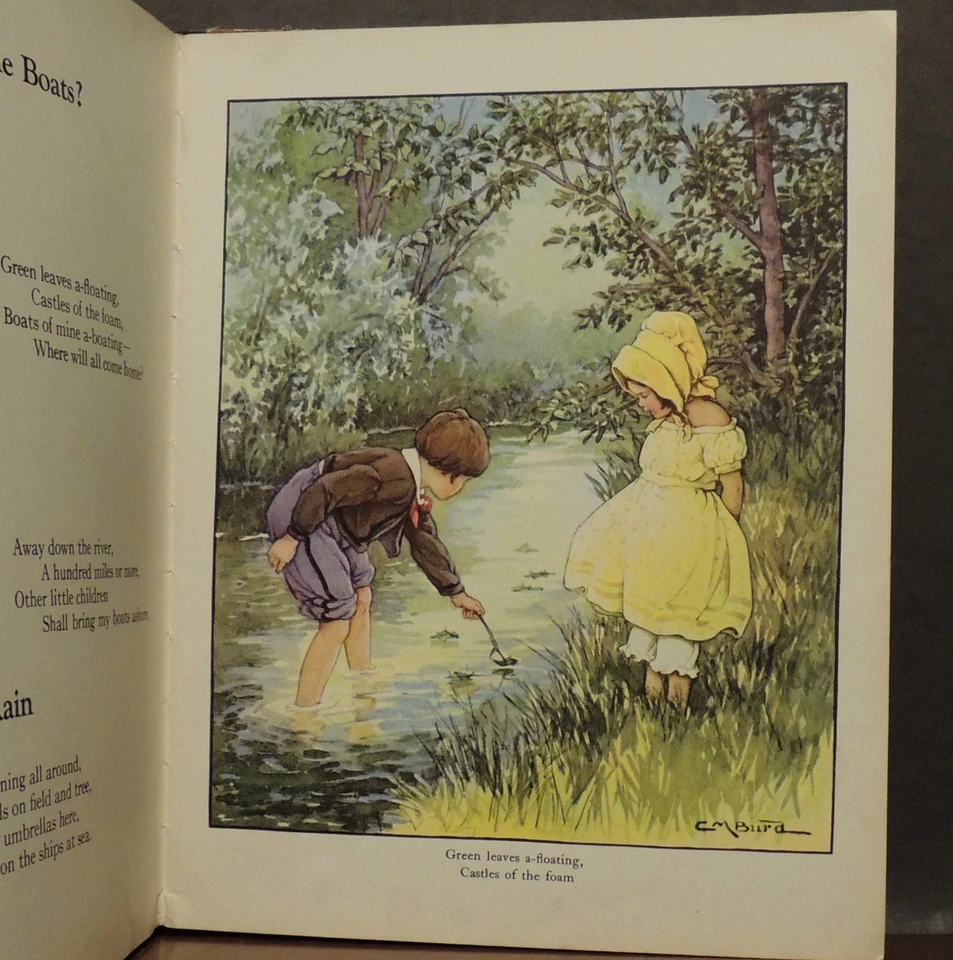 1930's vintage A Child's Garden of Verses Robert Louis Stevenson C M Burd #676 Foto 3 de 4